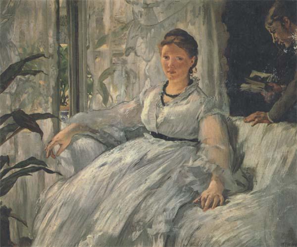 Edouard Manet Reading (mk40) oil painting image